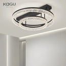 GobekUsa LED Ring Chandelier with Remote Control - Modern Ceiling Lamp for Home Décor