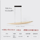 GobekUsa LED Chandelier: Nordic Long Curve Pendant Light for Home Office Dining Decor