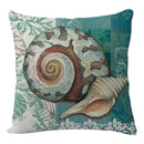 GobekUsa Coastal Cushion Cover - Sea Theme Decorative Sofa Pillowcase
