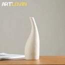 GobekUsa Japanese Style Ceramic Vases for Modern Home Decor and Artificial Flowers