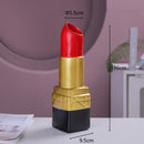 GobekUsa Lipstick Vase: Resin Cartoon Ornament for Room Decoration and Floral Arrangement