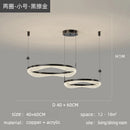 GobekUsa LED Ring Pendant Chandelier for Living Room Bedroom and Dining Room