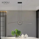 GobekUsa LED Ceiling Chandelier: Modern Minimalist Kitchen Dining Table Lighting