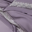 GobekUsa 1200TC Egyptian Cotton Lace Embroidery Bedding Set: 1 Duvet, 1 Sheet, 2 Pillowcases