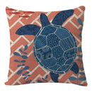 GobekUsa Coastal Cushion Cover - Sea Theme Decorative Sofa Pillowcase