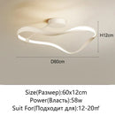 GobekUsa LED Ceiling Light: Modern Minimalist Nordic Design for Bedroom, Living Room, Study, Kitchen & Restaurant