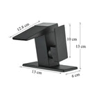 GobekUsa LED Waterfall Basin Faucet Hot Cold Mixer Tap for Bathroom Deck Installation
