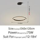 GobekUsa LED Pendant Lamp: Modern Minimalist Style for Bedroom, Kitchen & Foyer