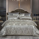 GobekUsa Jacquard Satin Summer Bedding Set - Elegant & Skin Friendly Duvet Cover - Single/Double Size