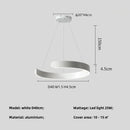 GobekUsa Black LED Chandelier Pendant Light for Foyer Stairs Bar, Minimalist Indoor Hanging Lamp