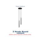 GobekUsa Concrete Tube Pendant Light Chandelier