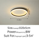 GobekUsa Circular LED Ceiling Lights for Home Decor and Indoor Lighting