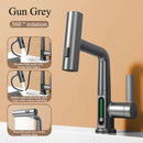 GobekUsa Digital Display Waterfall Basin Faucet with Temperature Control