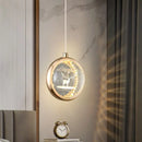 GobekUsa Crystal Ball Chandelier - Luxury Pendant Light for Bedroom and Living Room