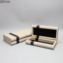 GobekUsa Leather Jewelry Box: Minimalist Decorative Storage for Dresser and Table