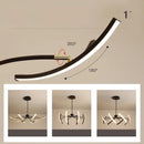 GobekUsa LED Chandeliers for Modern Living Room Bedroom Study Kitchen Lighting
