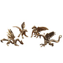GobekUsa Brass Flying Dragon Sculpture Home Decor Ornament