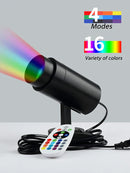 GobekUsa LED RGB Spotlight with Remote Control for KTV Bar Disco Lighting