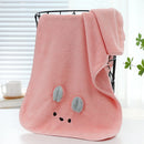 GobekUsa Cartoon Soft Hand/Face Towel | Coral Fleece Quick-drying Towel