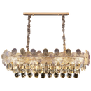 GobekUsa Crystal Chandelier: French Cream Style Light Luxury for Living Room and Master Bedroom