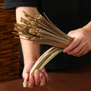 GobekUsa Bamboo Kitchen Pot Brush with Long Handle for Green Cleaning