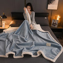 GobekUsa Cozy Autumn Blanket for Sofa Bed, Soft Warmth Single Double Blanket