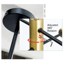 GobekUsa LED Ceiling Lights Industrial Iron Black Golden Nordic Minimalist Décor