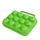 GobekUsa Egg Holder Storage Box: Modern Plastic Container with 6/12 Grids