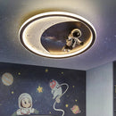 GobekUsa Boys' Room Space Ceiling Lamp Efficient Cartoon Design
