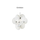 GobekUsa Cloth Minimalist LED Chandelier Ceiling Pendant for Home Decor