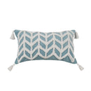 GobekUsa Diamond Tufted Blue Cushion Cover for Sofa Bed 45x45cm/30x50cm