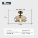 GobekUsa LED Glass Ceiling Light Chandeliers for Modern Living Room, Bedroom, Dining Room, and Corridor