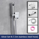 GobekUsa Copper Bidet Spray Gun Set for Hygienic Bathroom Cleaning