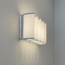 GobekUsa Japanese Cloth LED Wall Lamp for Hotel Living Room, Bedroom, Retro Wall Lights