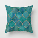 GobekUsa Leaf Feather Cushion Covers Geometric Heart Print Pillowcase Home Decor