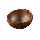 GobekUsa Coconut Bowl Set with Wooden Spoon: Natural Handmade Tableware for Desserts, Fruits, Salads