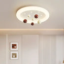 GobekUsa Kids Cloud Chandelier Light for Children's Room, Full Spectrum, Boys & Girls, Cream Style
