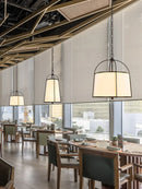 GobekUsa Gold/Black Pendant Lights E27 LED Indoor Lighting for Restaurant/Dining Room