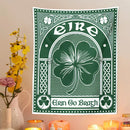 GobekUsa Clover Psychedelic Gothic Wall Tapestry St. Patrick's Day Celtic Art