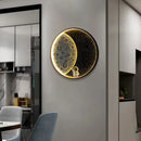 GobekUsa Astronaut LED Wall Lamp: Modern Nordic Resin Round Decor Light