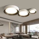 GobekUsa LED Ceiling Lights: Modern Dimmable Square Circular Indoor Lighting for Bedroom, Balcony, Aisle