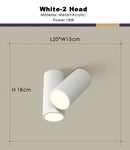 GobekUsa 22W Dimmable Square LED Ceiling Spot Light for Indoor Lighting