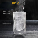 GobekUsa Double Glass Insulated Tea Cup Set - 80ml European Design