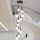 GobekUsa LED Glass Ball Chandelier: Stylish Lighting for Home, Hotel, and Indoor Spaces