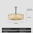 GobekUsa Crystal Light: Modern Elegant Lighting for Living Room, Dining Room, Bedroom