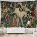 GobekUsa Cute Skeleton Tapestry: Psychedelic Boho Wall Hanging for Retro Room Decor
