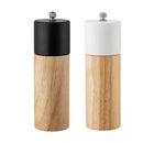 GobekUsa 6-Inch Manual Wooden Salt Pepper Grinder, Multi-Purpose Ceramic Kitchen Tool
