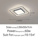 GobekUsa LED Ceiling Light with Remote Dimming for Modern Nordic Home Decor