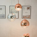 GobekUsa Glass Ball LED Chandelier: Luxury Modern Single Head Design for Home & Commercial Spaces