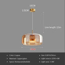 Modern Gray Glass Pendant Light With Plated Finish